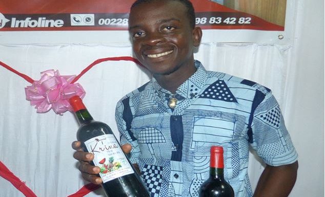 Kangni Djiwonou, le jeune togolais qui produit du vin