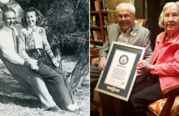 À 105 et 106 ans, le plus vieux couple du monde fête ses 80 ans de mariage