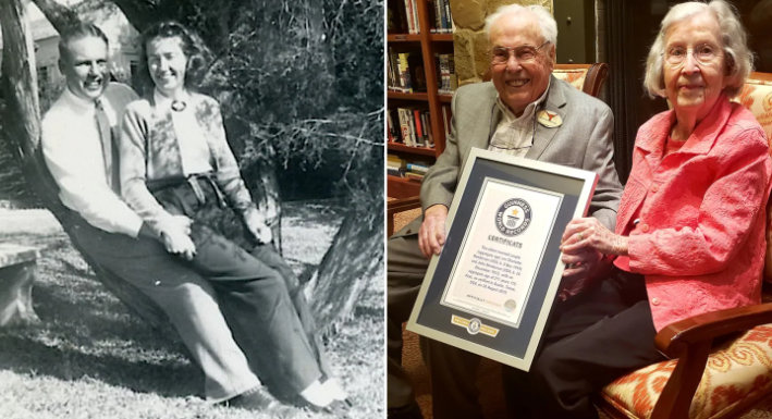 À 105 et 106 ans, le plus vieux couple du monde fête ses 80 ans de mariage