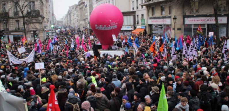 5 décembre: plus d’un million de grévistes en France contre le régime Macron