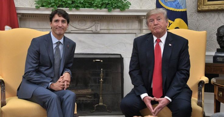 Donald Trump Calls Justin Trudeau ‘Two-Faced’ After Leaders Appeared to Mock Him in Hot Mic Video