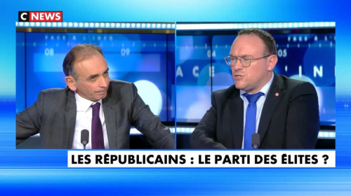 Éric Zemmour face à Damien Abad (LR) : « Boris Johnson c’est la victoire de l’identitaire et du social, tout le contraire de LR