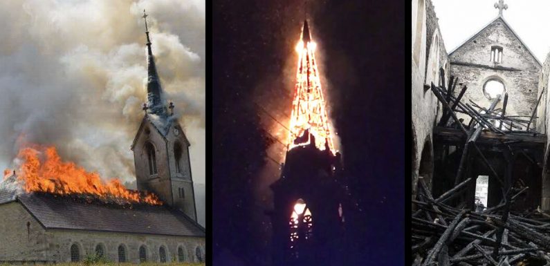 STOP aux attaques contre les églises en France !