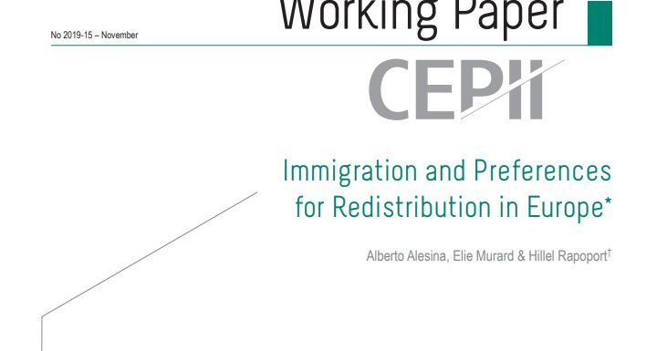 Plus il y a de diversité dans la population, moins celle-ci est favorable à la redistribution confirme une étude
