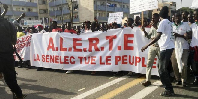 Sénégal : grogne sociale suite à la hausse du prix de l’électricité