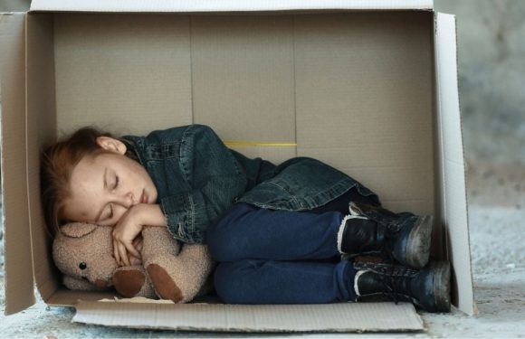 Dramatique : plus de 135 000 enfants britanniques dormiront dans la rue à Noël