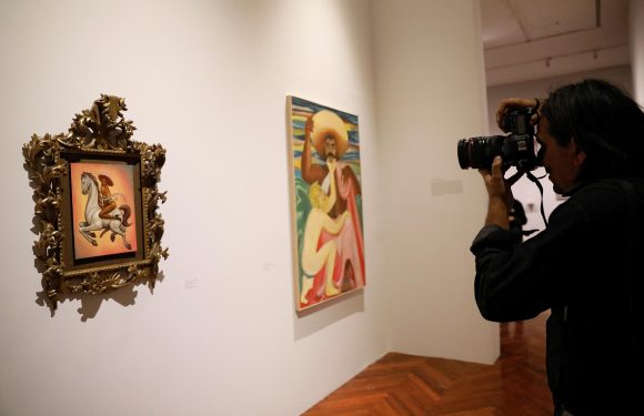 Painting of naked Mexican revolutionary hero unleashes controversy