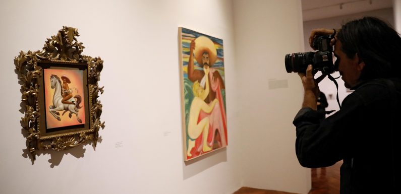 Painting of naked Mexican revolutionary hero unleashes controversy