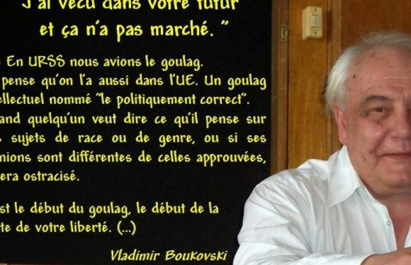 Vladimir Bukovski, le dissident russe qui comparait l’URSS à l’UE