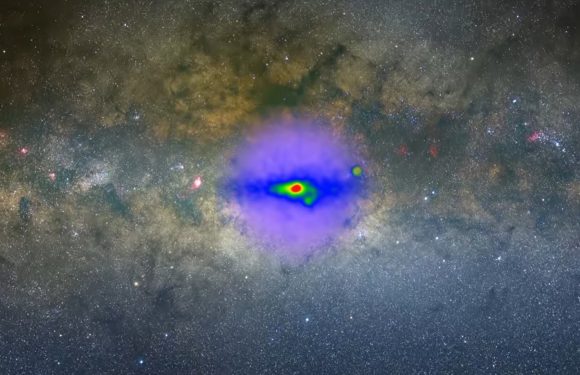 Un nuage de matière noire pourrait être la cause du surplus d’énergie au centre de la Voie lactée