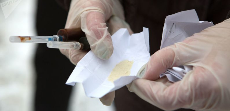 Images d’une importante saisie de drogue et d’armes dans les Vosges