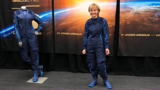 The woman who paid $250,000 to go into space