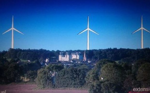 Haut-Anjou : deux Américains, qui ont investi 5 millions de dollars pour rénover un château, jettent l’éponge à cause de l’implantation d’éoliennes géantes