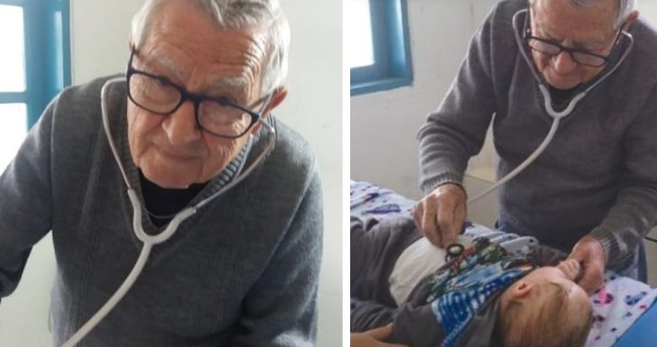 Un pédiatre retraité de 92 ans continue de soigner gratuitement des enfants dans le besoin