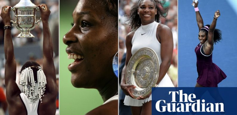 Four decades, 73 singles titles: Serena Williams’s epic journey