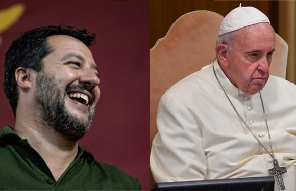 Instagram : Salvini trolle le pape, qui avait tapé sur la main d’une fidèle trop empressée (VIDEO)