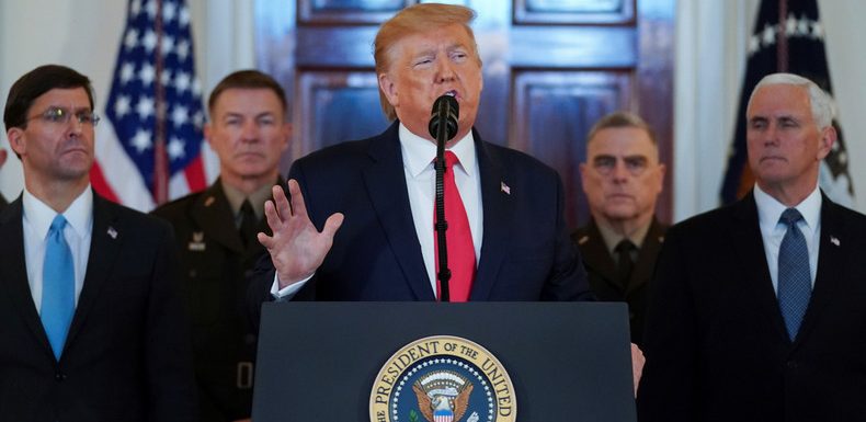 Donald Trump : «aucun» mort dans les frappes iraniennes en Irak, Téhéran «semble reculer»