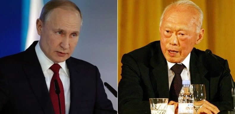 Au terme de son mandat présidentiel, Vladimir Poutine ne veut pas suivre l’exemple de Singapour