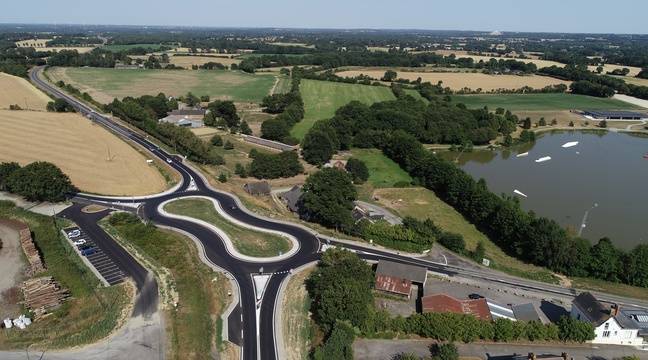 Loire-Atlantique : C’est quoi ce rond-point bizarre inauguré au nord de Nantes ?