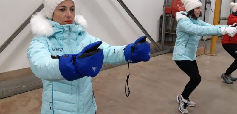 VIDÉO – Défi d’Elles en Islande : elles s’entraînent dans un entrepôt frigorifique de Pessac