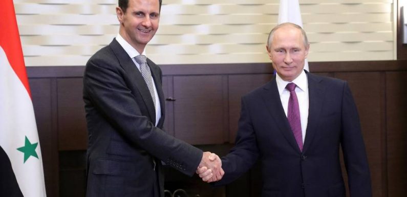Syrie : Vladimir Poutine a rencontré Bashar al-Assad à Damas