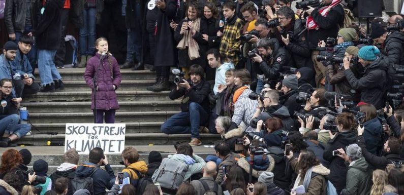 Grève du climat : Avant Davos, Greta Thunberg à Lausanne avec des milliers de jeunes