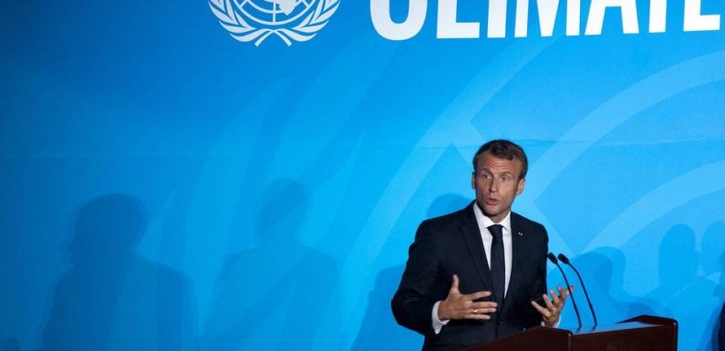 Climat : A mi-mandat, Emmanuel Macron « n’a toujours pas mis les moyens pour redresser la barre »