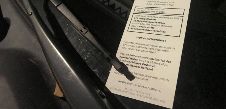 Municipales 2020 à Nice : Le candidat RN raille « l’autophobie » d’Estrosi sur… des faux PV