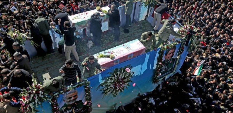Iran : Une bousculade aux funérailles du général Soleimani fait plusieurs morts