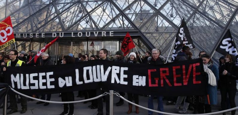 Réforme des retraites : Après une journée de blocage, le musée du Louvre a rouvert samedi
