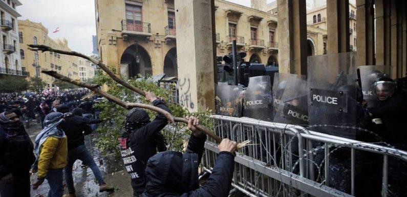 Liban : 160 blessés dans des heurts entre manifestants et forces de l’ordre