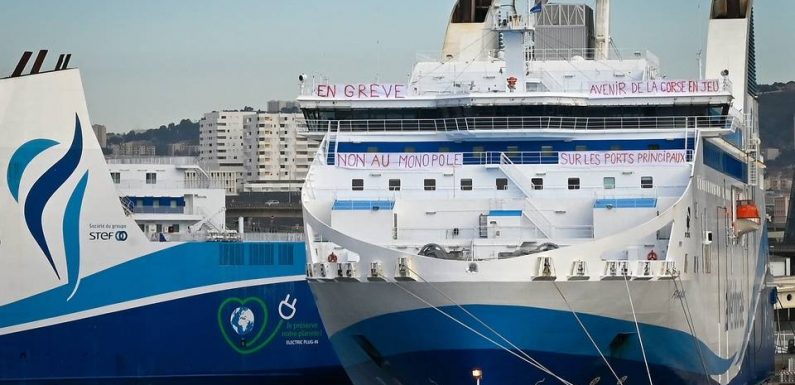 Marseille : La Méridionale et Corsica Linea parviennent à un accord, mais le blocage du port continue
