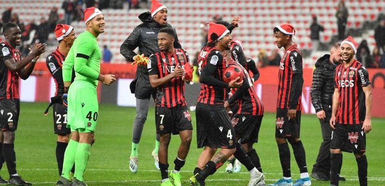 Ligue 1: Sanctionné d’une amende pour des bonnets de Père Noël, l’OGC Nice se paie la LFP
