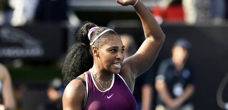 WTA : She’s back! Serena Williams remporte à Auckland son premier tournoi depuis trois ans