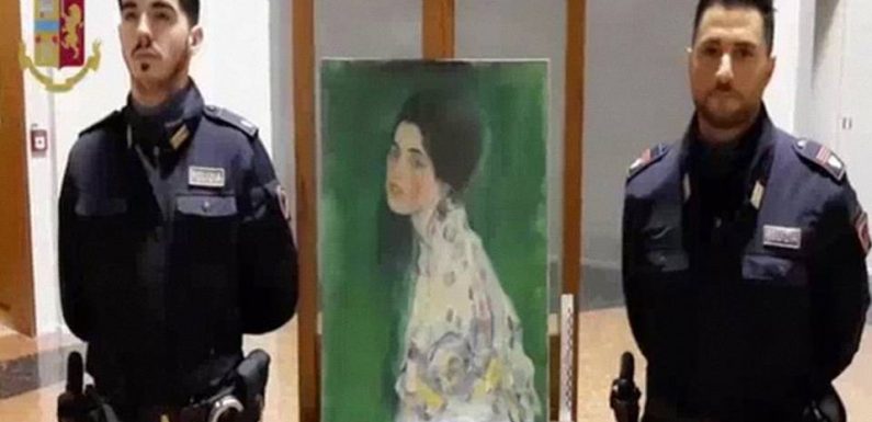 Italie : Le tableau retrouvé était bien un Klimt volé plus de vingt ans plus tôt