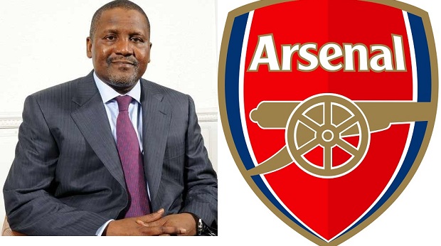 Aliko Dangote de plus en plus prêt de son rêve d’acheter Arsenal