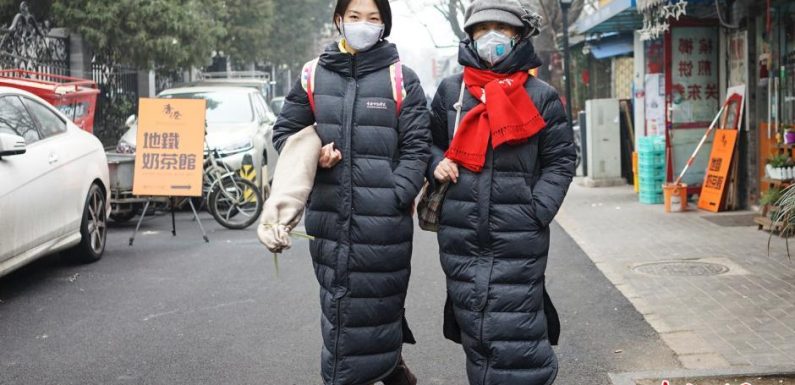 Les masques en rupture de stock dans le centre de Beijing à cause de l’épidémie