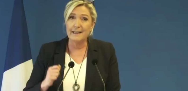 Un procès menace la candidature de Marine Le Pen en 2022, selon le JDD