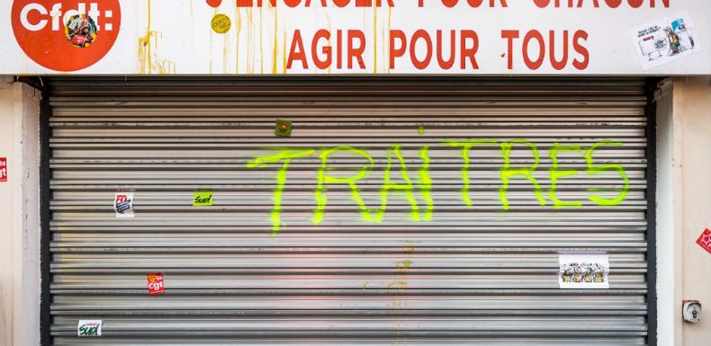 Les locaux parisiens de la CFDT « violemment » envahis par des grévistes, selon Laurent Berger