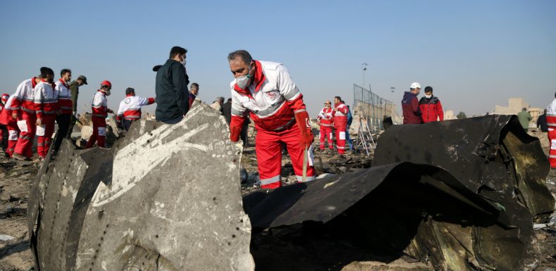 Iran : plus de 170 morts dans le crash d’un avion ukrainien près de Téhéran