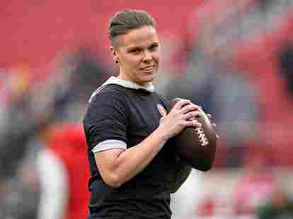 49ers’ Katie Sowers Will Be First Woman & Openly LGBTQ+ Coach At Super Bowl