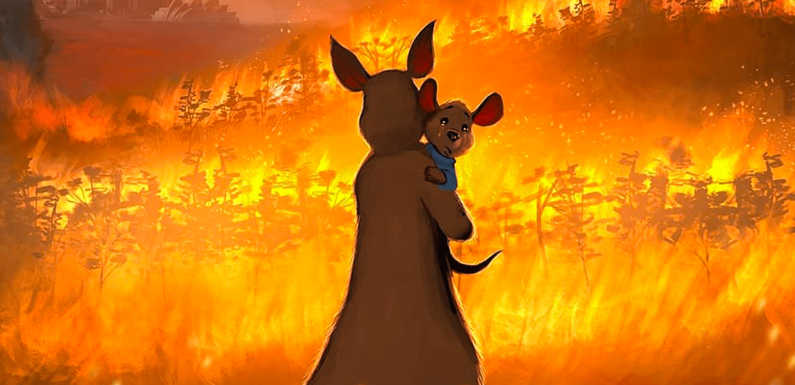 15 hommages d’illustrateurs aux terribles incendies qui ravagent l’Australie