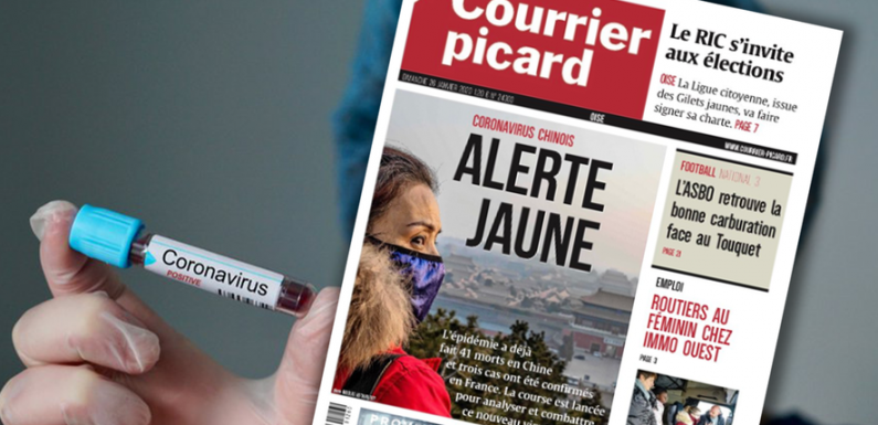« Alerte jaune » : après sa Une polémique sur le coronavirus, le Courrier Picard s’excuse