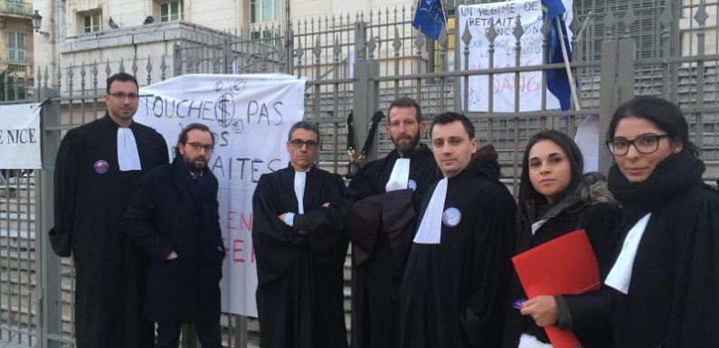 Grève « dure » contre la réforme des retraites: les avocats de la Côte d’azur bloquent le palais de Justice de Nice