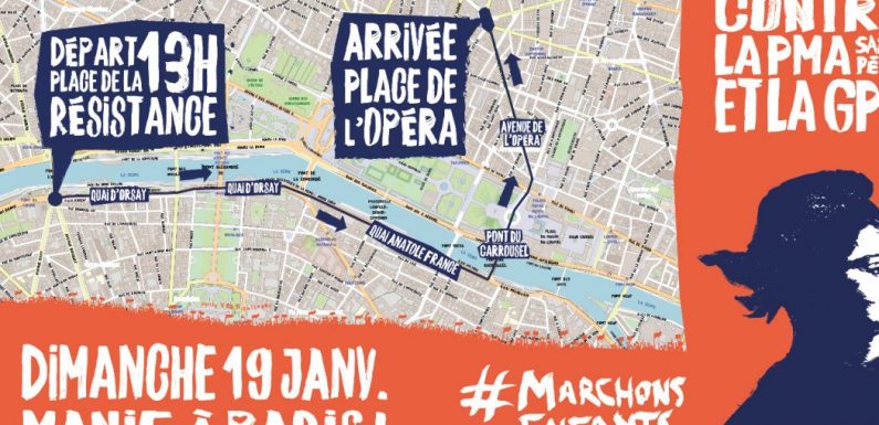 MANIFESTATION MARCHONS ENFANTS DU 19 JANVIER : RENDEZ-VOUS À 13H, PLACE DE LA RÉSISTANCE