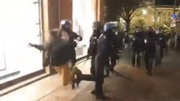 Croche-pied à une manifestante : une enquête ouverte par l’IGPN
