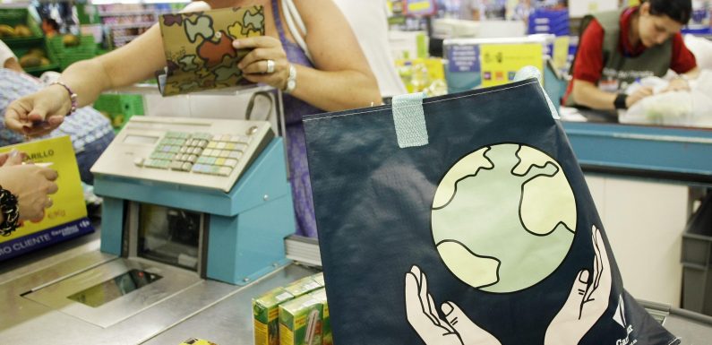Reusable plastic shopping bags are actually making the problem worse, not better