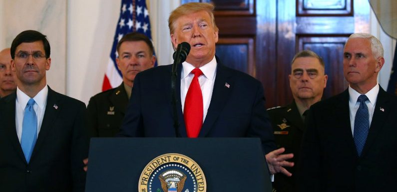 Majority disapproves of the way Trump is handling Iran situation: poll