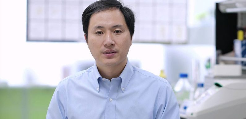Trois ans de prison pour le scientifique chinois à l’origine des bébés génétiquement modifiés