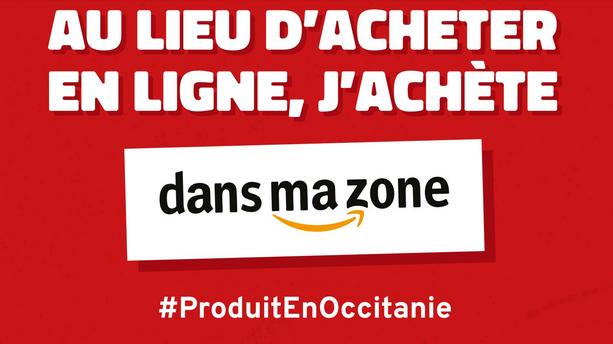« J’achète dans ma zone » : la région Occitanie parodie Amazon (et autres Gafa) pour soutenir le commerce local